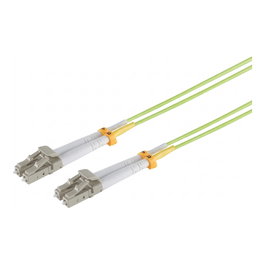 S-Impuls Cable de patch de fibra óptica LC/LC OM5 50/125µm 1m Verde