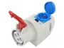 SEZ DK IZVZ 3243 Conector de alimentación trifásico 32A 4P 400V