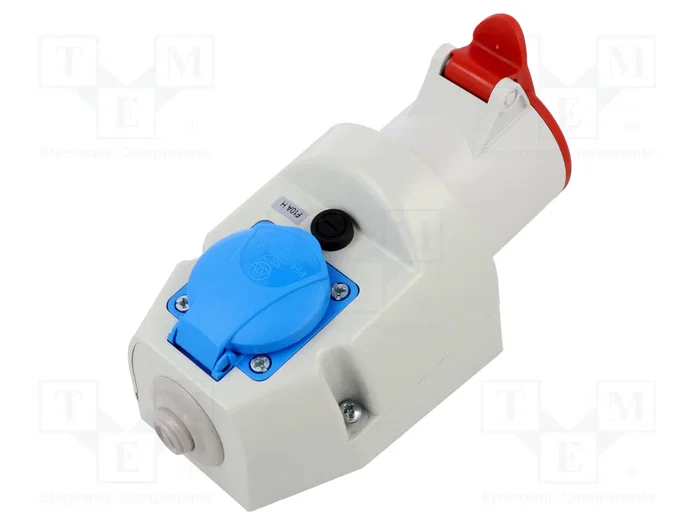 SEZ DK IZVZ 3243 Conector de alimentación trifásico 32A 4P 400V SEZ DK IZVZ 3243 Conector de alimentación trifásico 32A 4P 400V