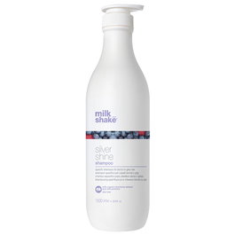 Silver Shine, Sin sulfatos, Champú para el cabello, Para la neutralización de tonos amarillos, 1000 ml