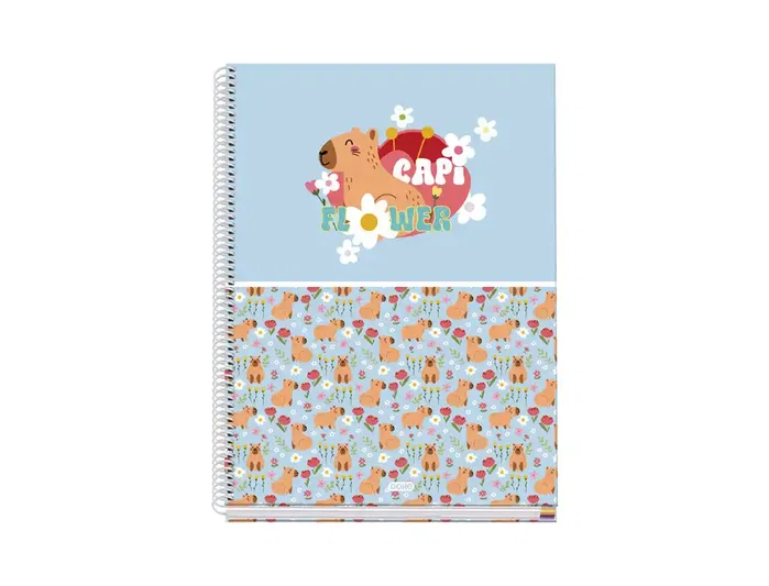 Dohe Cuaderno Espiral Capi Flower A4 100 Hojas Cuadrícula 5 mm Dohe Cuaderno Espiral Capi Flower A4 100 Hojas Cuadrícula 5 mm