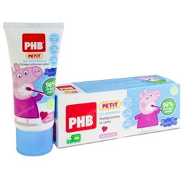 PHB Petit Peppa Gel Dental Infantil 2-6 Años Sabor Fresa 50ml