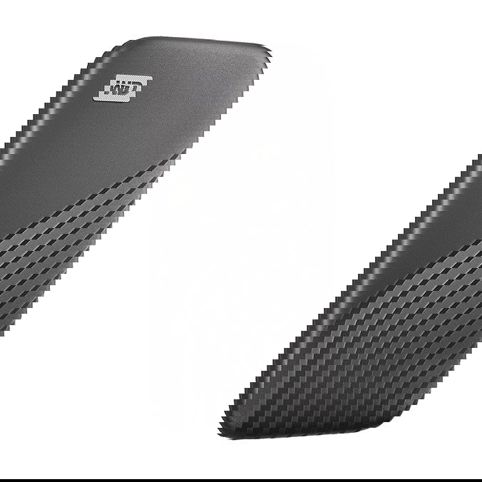 WD My Passport 2TB SSD Externo USB-C 3.2 Gen2 1050 MB/s, Gris Espacial - Protección por Contraseña