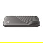 WD My Passport 2TB SSD Externo USB-C 3.2 Gen2 1050 MB/s, Gris Espacial - Protección por Contraseña