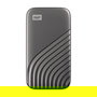 WD My Passport 2TB SSD Externo USB-C 3.2 Gen2 1050 MB/s, Gris Espacial - Protección por Contraseña