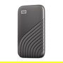 WD My Passport 2TB SSD Externo USB-C 3.2 Gen2 1050 MB/s, Gris Espacial - Protección por Contraseña