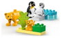 LEGO DUPLO Familias de la Fauna Salvaje: Pingüinos y Leones