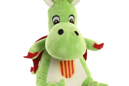 DKD Home Decor Peluche Verde 25 x 25 x 18 cm (6 Unidades)