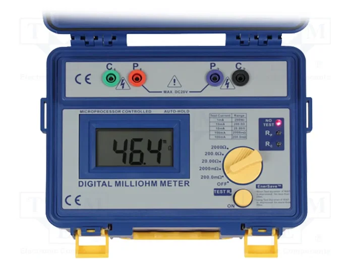 B&K PRECISION BK310 Miliohmímetro con LCD