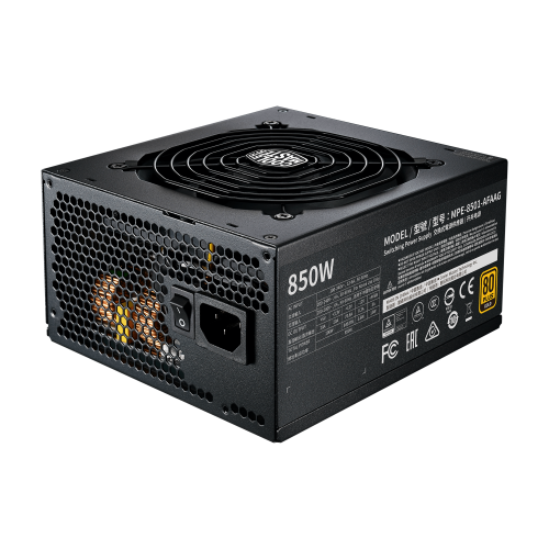 Cooler Master MPE-8501-AFAAG-NL Fuente de Alimentación 850W 80 Plus Gold Modular ATX Negro