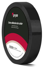 Cinta Adhesiva Pryse Opp 19X63 Negro (Set de 6)