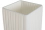 DKD Home Decor Lámpara de Sobremesa de Hierro con Pantalla Plisada Blanca