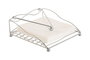 DKD Home Decor Servilletero de Metal Cromado Plateado