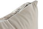 DKD Home Decor Cojín Jacquard PU Beige 45x10x45 cm