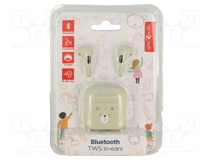 GEMBIRD Auriculares TWS Teddy In-Ear Blanco GEMBIRD Auriculares TWS Teddy In-Ear Blanco