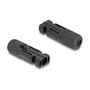 DeLOCK Conectores Solares DL4 Macho y Hembra Negro