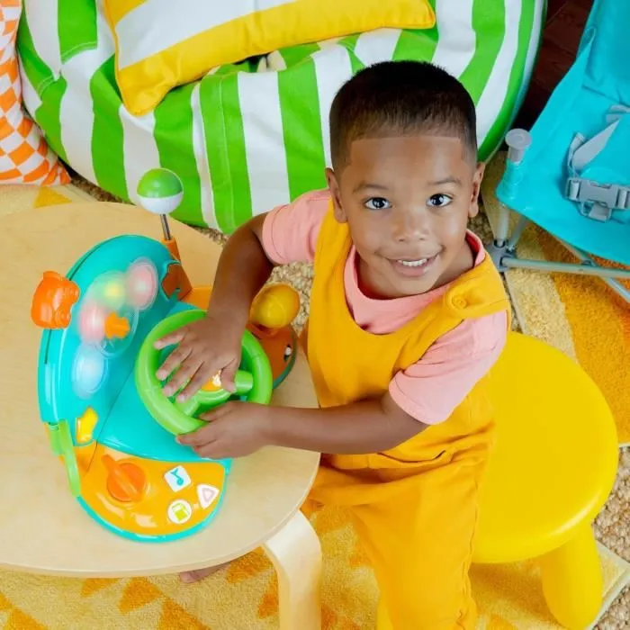 Bright Starts Volante Juguete Bebé Luces y Sonidos Educativos Descubre Números Canciones