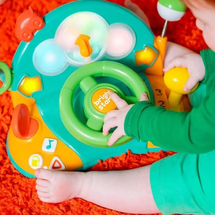 Bright Starts Volante Juguete Bebé Luces y Sonidos Educativos Descubre Números Canciones