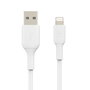 Belkin - Cable de Carga y Sincronización Lightning a USB-A de 1 m, Color Blanco, para iPhone, iPad (CAA001BT1MWH)