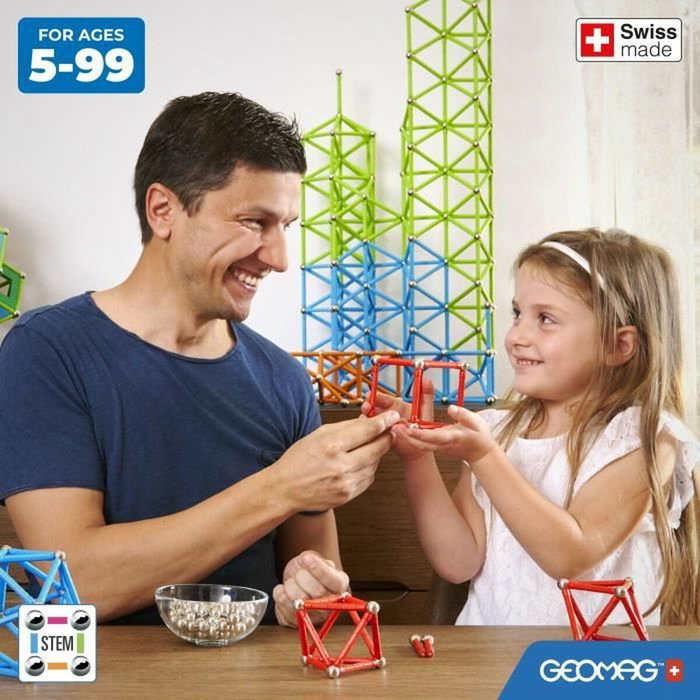Geomag Geometría magnética reciclada clásica 24 piezas Geomag Geometría magnética reciclada clásica 24 piezas
