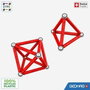 Geomag Geometría magnética reciclada clásica 24 piezas