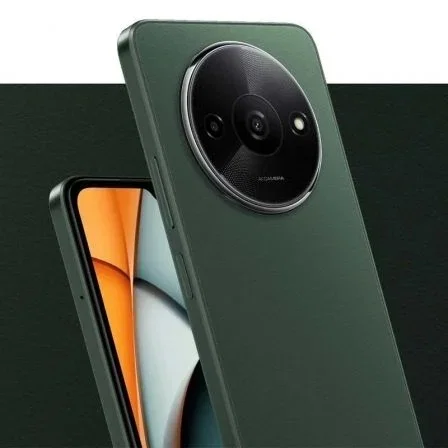 Xiaomi MZB0GLBEU Smartphone Redmi A3 6.71" 90Hz, 4GB RAM, 128GB Almacenamiento, Doble Cámara IA, 5000mAh, Android 14, Verde Oliva