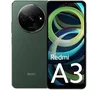 Xiaomi MZB0GLBEU Smartphone Redmi A3 6.71" 90Hz, 4GB RAM, 128GB Almacenamiento, Doble Cámara IA, 5000mAh, Android 14, Verde Oliva