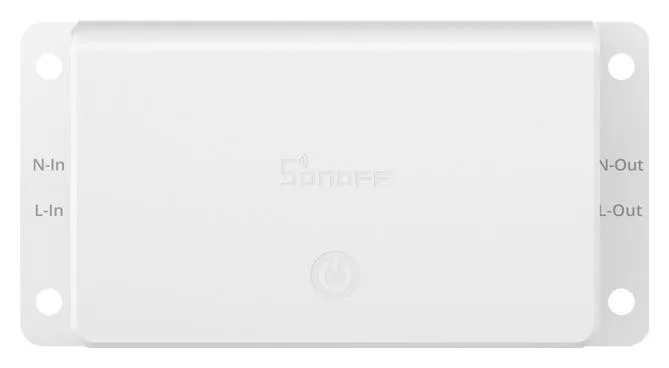 Sonoff Basic R5 Interruptor WiFi Inteligente 2400 W Blanco Compatible Alexa HomeKit Google Home