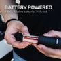 Nebo Torchy uv Linterna Ultravioleta Portátil de Aluminio Resistente al Agua IPX4 2 Modos de Luz 3 Pilas AAA Incluidas Inspección Autenticación