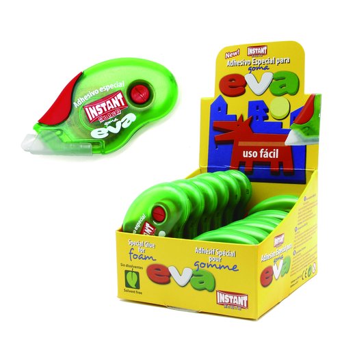 Instant Pegamento Instant Roller para Goma Eva Sin Disolventes en Blister Escolar