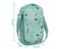 KioKids Bolso Merienda Salvia Bolsa Térmica para Niños +0 Meses con Bolsillo Interior y Capacidad 2.5L