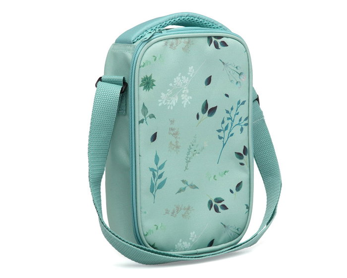 KioKids Bolso Merienda Salvia Bolsa Térmica para Niños +0 Meses con Bolsillo Interior y Capacidad 2.5L