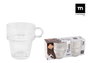La Mediterranea Set de 2 Tazas de Desayuno Tower 240 ml