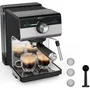 Krups Cafetera Expreso Authentic+ XP384E10 1450W 15 Bares Plateada