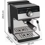 Krups Cafetera Expreso Authentic+ XP384E10 1450W 15 Bares Plateada