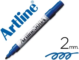 Artline EK-500 Rotulador para Pizarra Azul Punta Redonda 2 mm Recargable