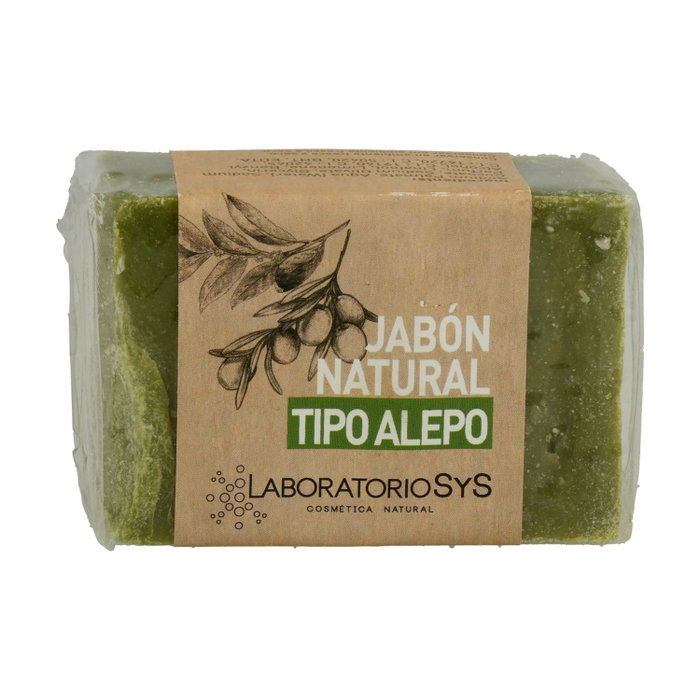 Jabón Natural tipo Alepo 100g – Laboratorios SyS Jabón Natural tipo Alepo 100g – Laboratorios SyS