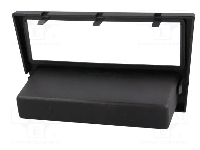 ACV Bastidor de montaje de radio para Opel 1 DIN charcoal-metallic