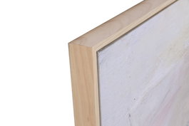 DKD Home Decor Cuadro Lienzo Pino Abstracto Dorado y Gris