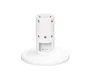 B-Tech BT7822 Soporte de montaje para columna, Blanco, Acero, Capacidad 150 kg, Compatible con Ø50 mm, 141 mm de altura