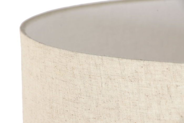 DKD Home Decor Lámpara de Pie Natural Beige 50 x 169 x 50 cm