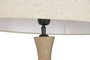 DKD Home Decor Lámpara de Pie Natural Beige 50 x 169 x 50 cm