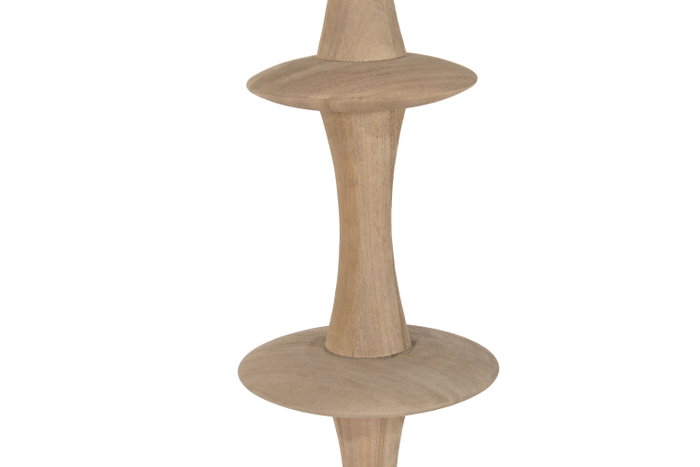 DKD Home Decor Lámpara de Pie Natural Beige 50 x 169 x 50 cm