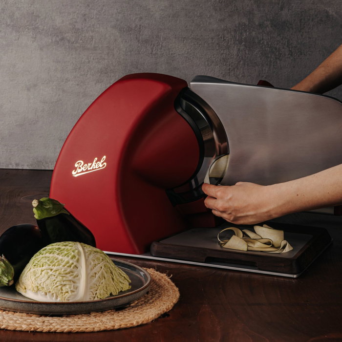 Berkel Homeline HL PLUS 250 Rojo Mate Cortafiambres Berkel Homeline HL PLUS 250 Rojo Mate Cortafiambres