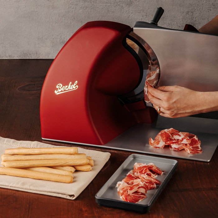 Berkel Homeline HL PLUS 250 Rojo Mate Cortafiambres Berkel Homeline HL PLUS 250 Rojo Mate Cortafiambres