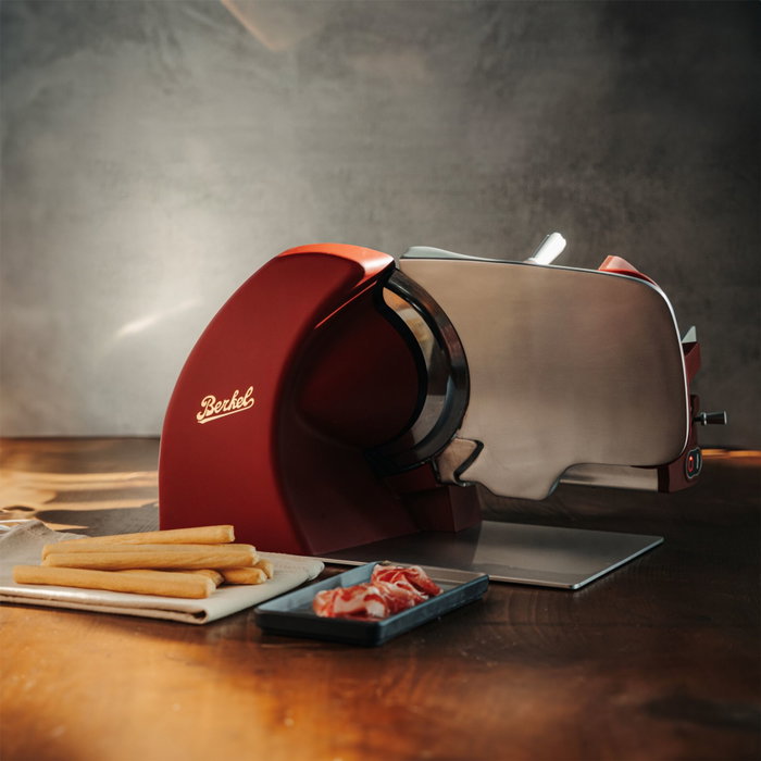 Berkel Homeline HL PLUS 250 Rojo Mate Cortafiambres Berkel Homeline HL PLUS 250 Rojo Mate Cortafiambres