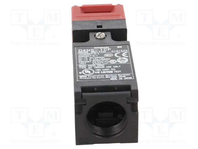 OMRON D4NS Interruptor de seguridad a llave NC x2 + NA IP67