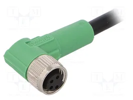 PHOENIX CONTACT SAC-4P-3,0-PVC/M8FR Cable para Sensores M8 Hembra Angular 3m