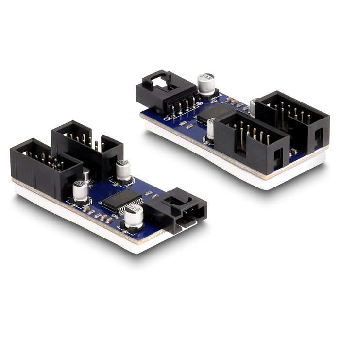 DeLOCK Hub USB 2.0 de 2 puertos con conexión a cabezal interno