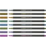 Stabilo Pen 68 Metallic Estuche de Metal 8 Unidades